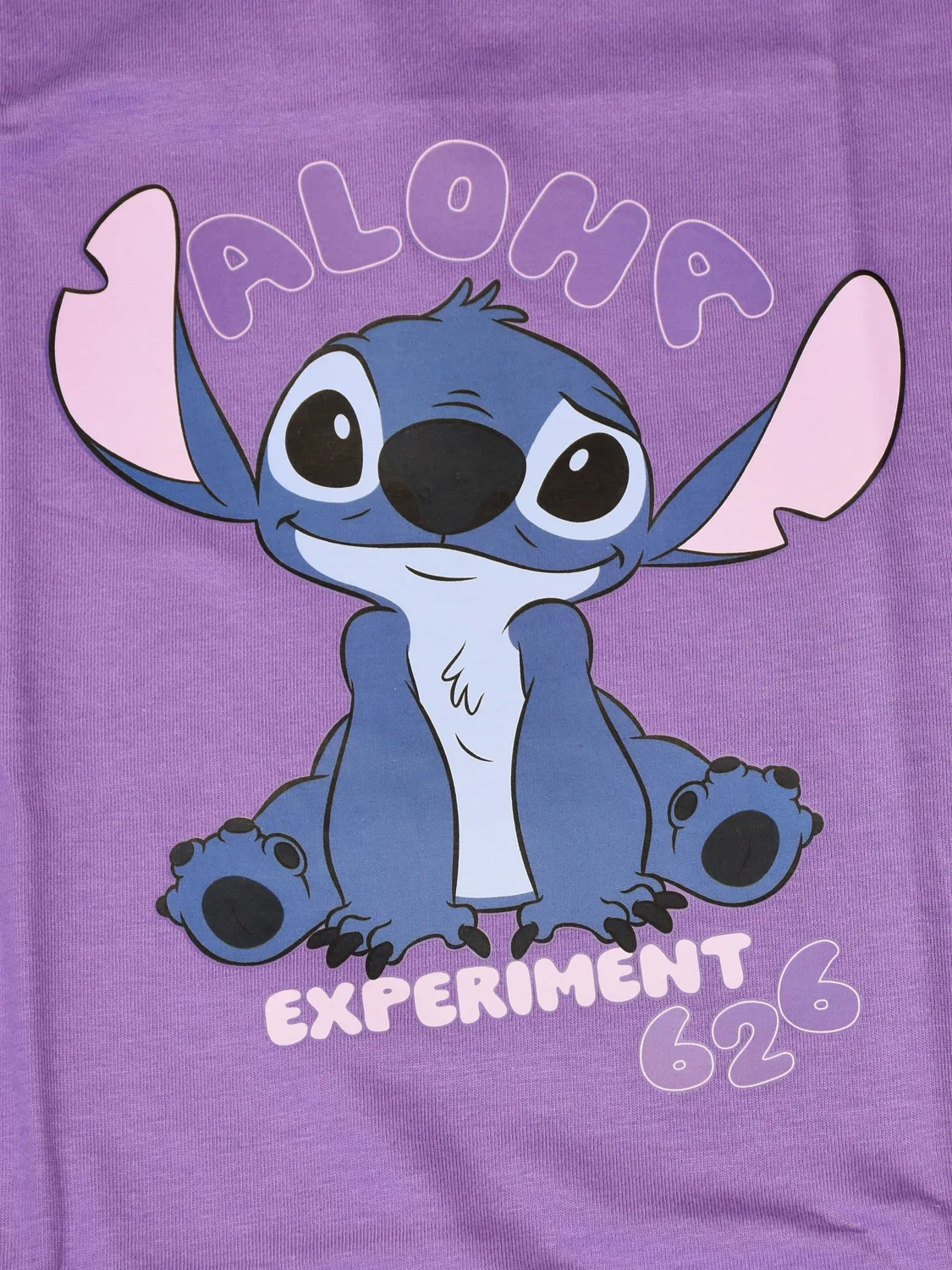 Футболка с принтом Aloha Experiment Lilo & Stitch, фиолетовый — фото 4