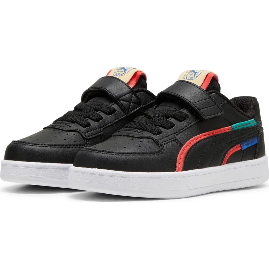 Кроссовки детские с липучками Caven 2.0 R,S,B Ac+ Ps Puma, Черный — фото 3