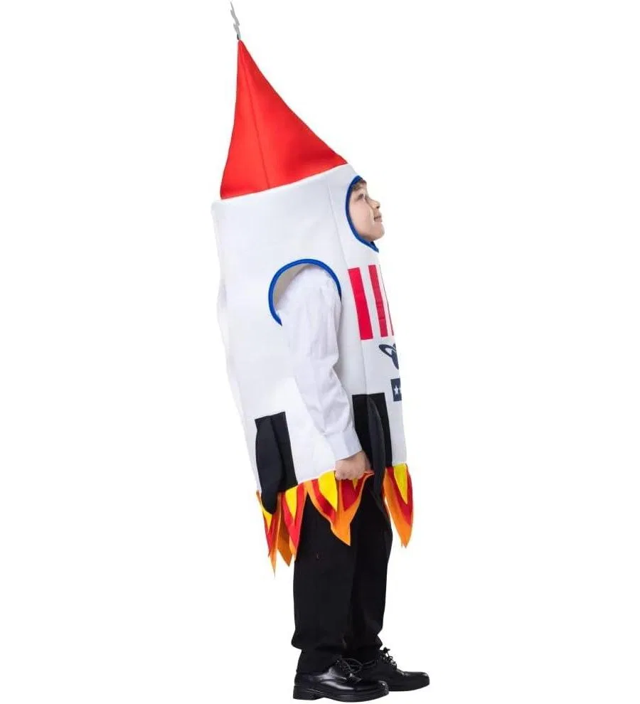 Костюм ракеты для детей Dress Up America, White — фото 3