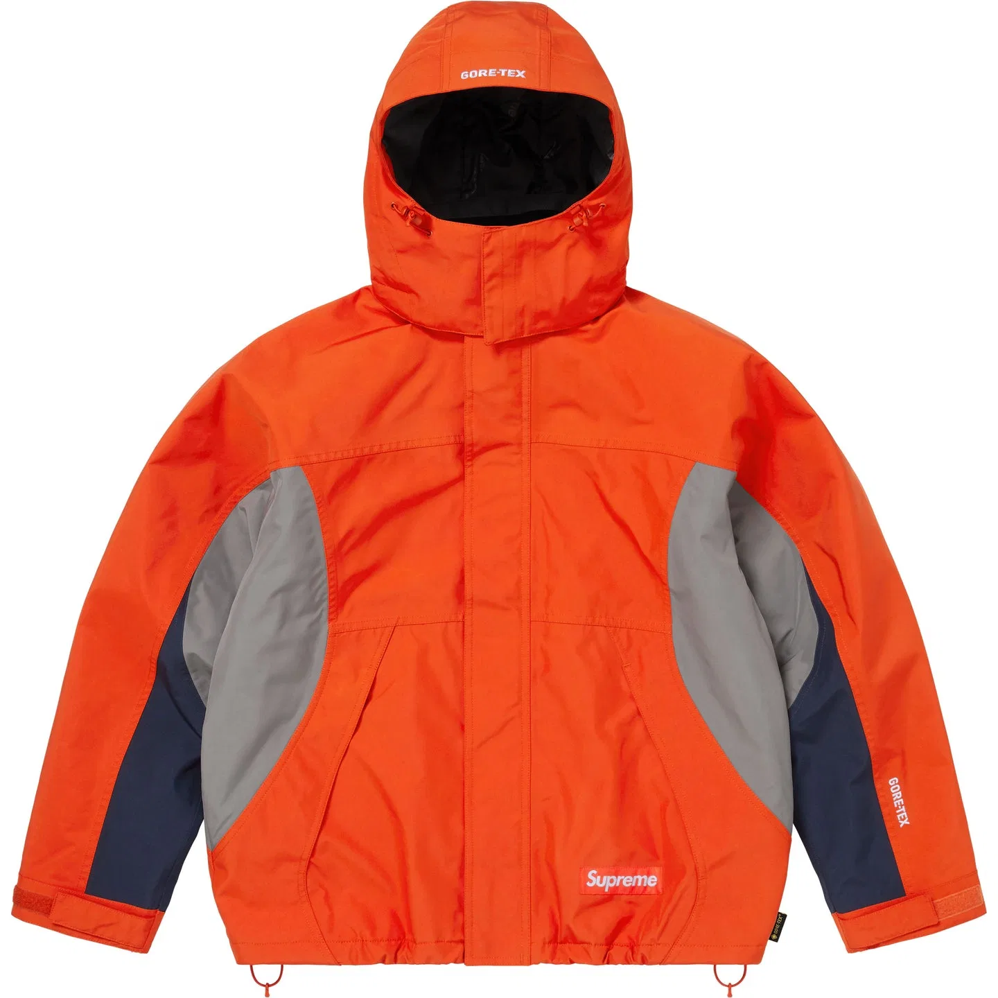 Унисекс куртка с капюшоном и отстегивающимся рукавом FW26 Jackets, Supreme, Orange/Orange
