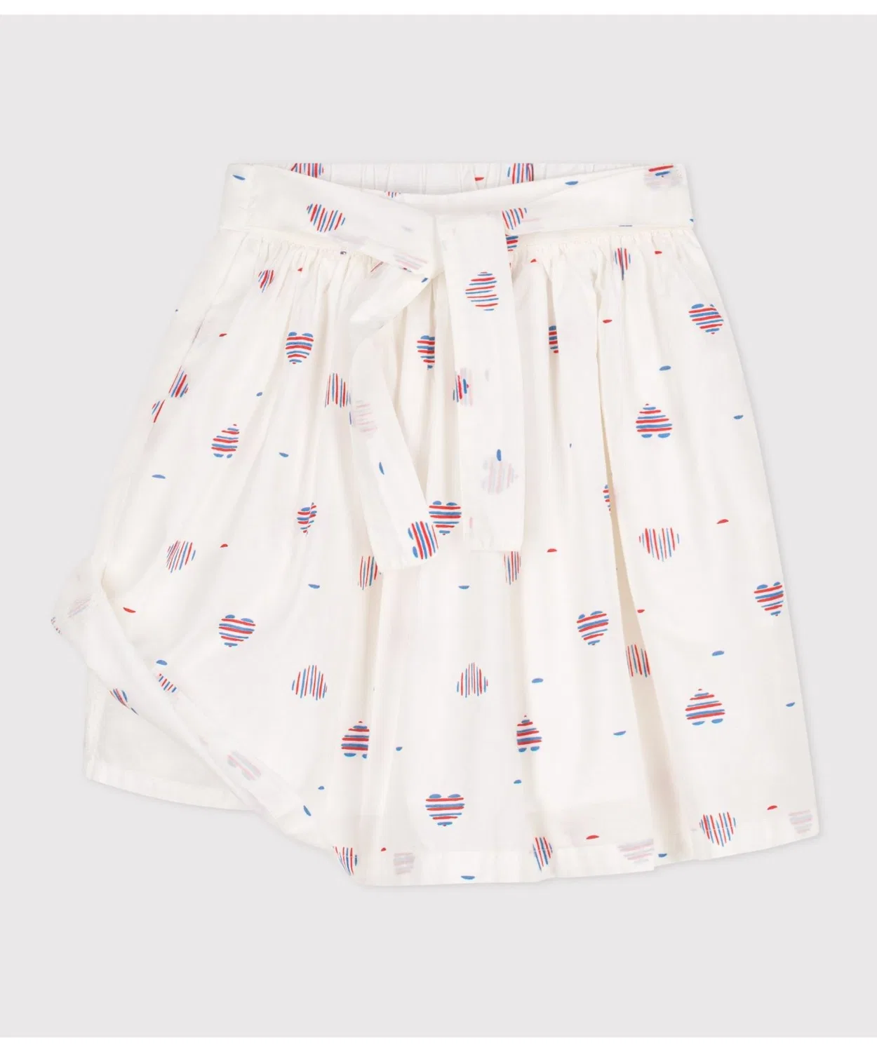 Детская юбка с принтом PETIT BATEAU, White Other — фото 2