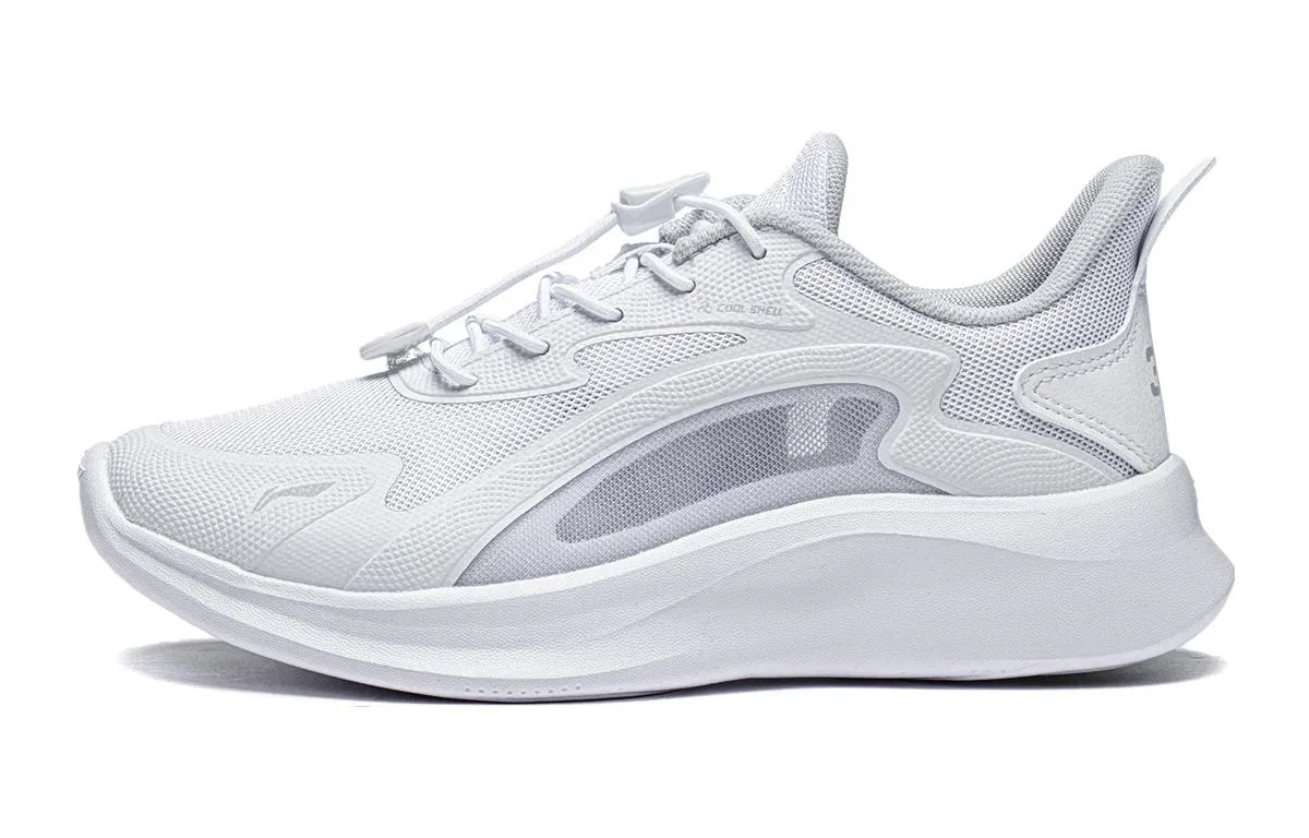 Детские кеды с дышащим верхом Li-Ning YOUNG, Standard White