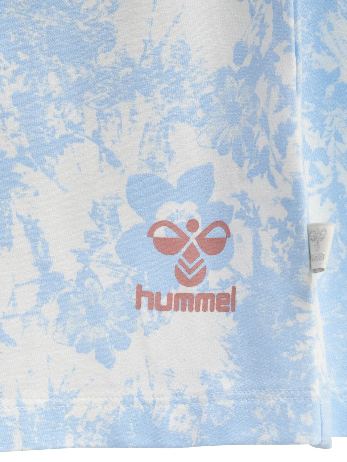 Детская юбка с цветочным принтом Hmlinez Hummel, Blau Hellblau Kornblumenblau — фото 3