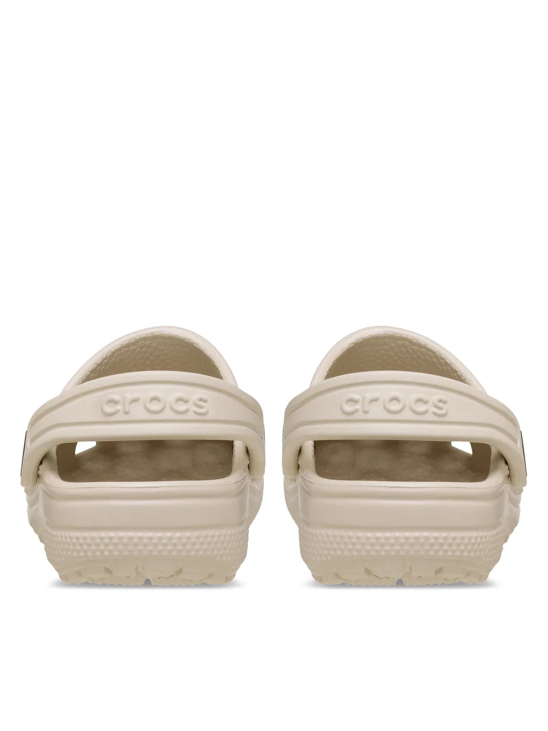 Шлепанцы для девочки Classic Clog Crocs, бежевый — фото 3