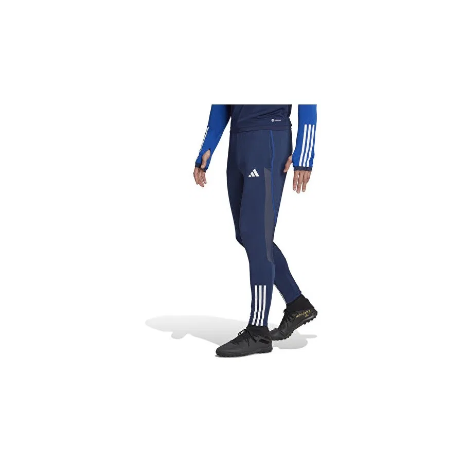 Спортивные штаны с завязкой и резинкой на поясе adidas Tiro23 C Tr, Белый — фото 2