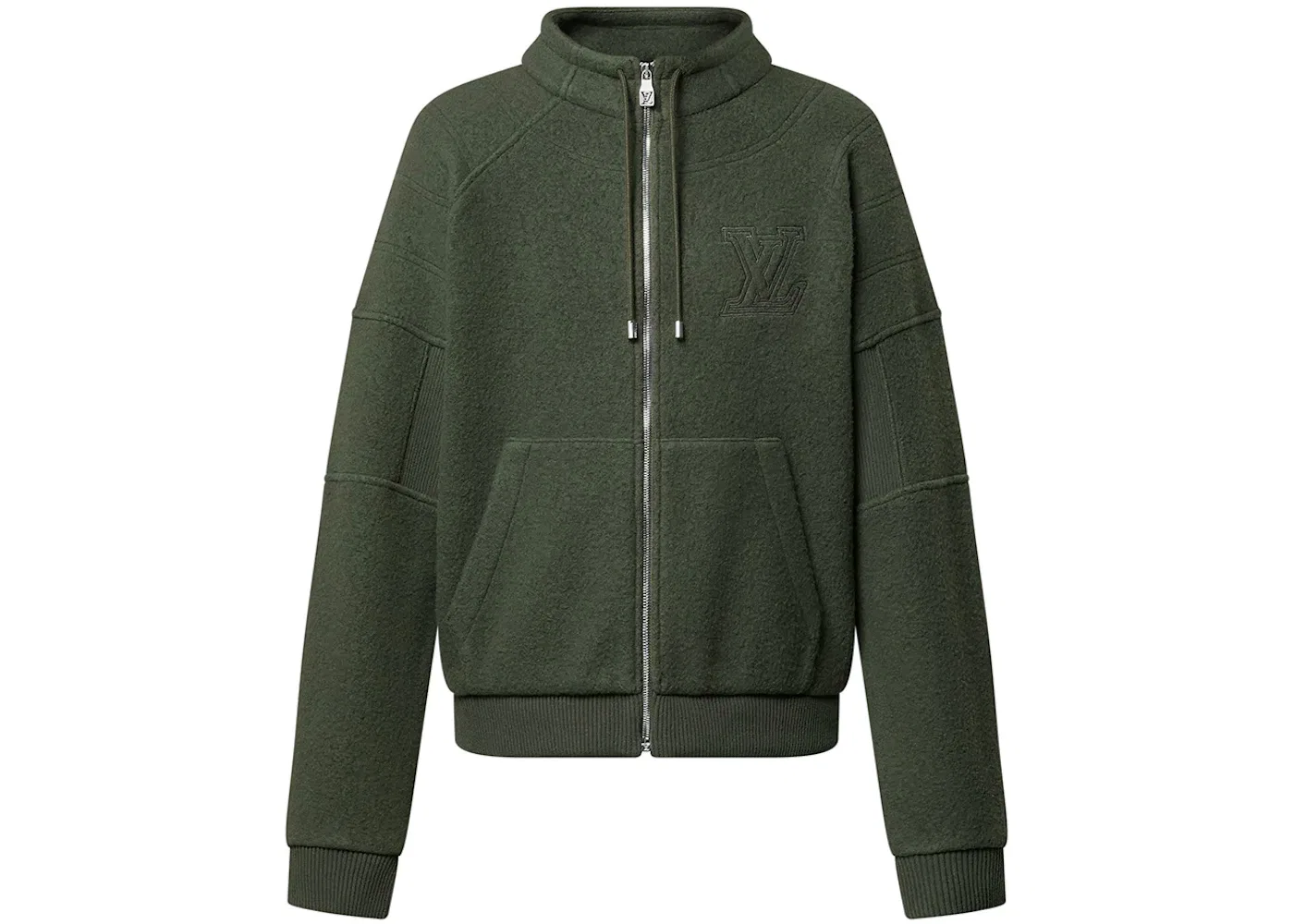 Мужское пальто из текстурированной шерсти с квилтингом Blouson Louis Vuitton, Kalamata
