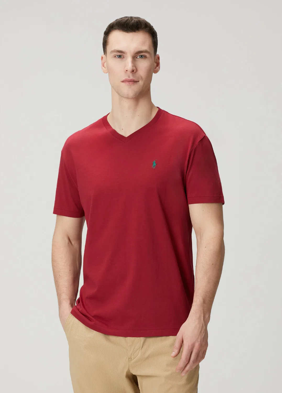 Футболка базовая Polo Ralph Lauren, Dark Red