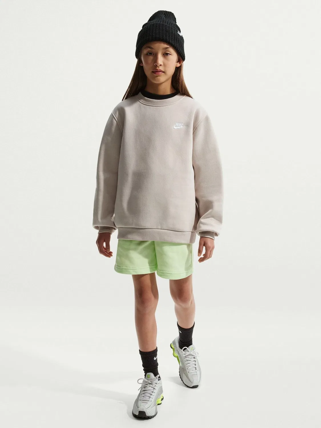 Свитшот Nike Club Fleece, нейтральный