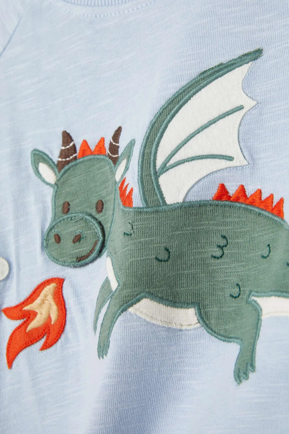 Свитшот с принтом Flying Dragon Purebaby — фото 4