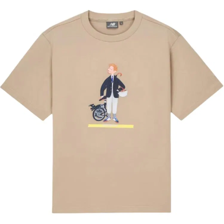 Детская футболка с коротким рукавом x Slow Boy T Shirt Unisex New Balance