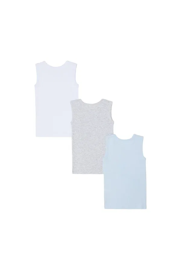 Комплект из 6 маек, хлопок, Ovs, Light Blue Grey, светло-голубой/серый — фото 4