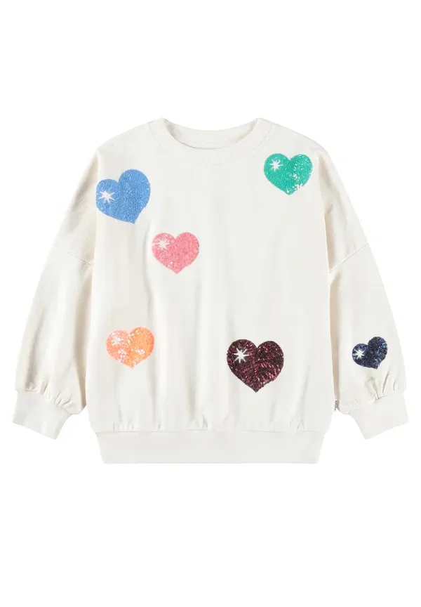 Толстовка из хлопка Marika Molo Bubble Hearts — фото 2