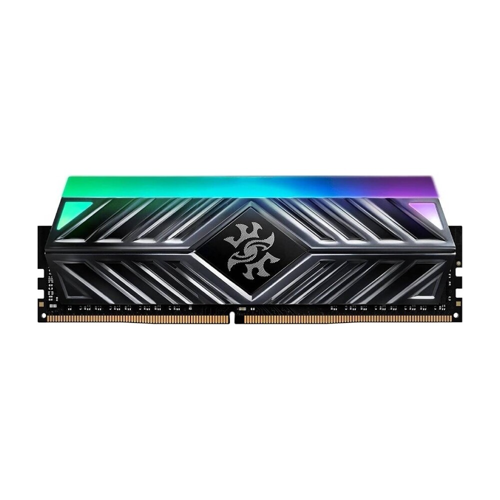 

Оперативная память Adata XPG Spectrix D41 RGB, 8 Гб (1x8Гб), DDR4, 3200 МГц, CL16-20, AX4U32008G16A-ST41, серый