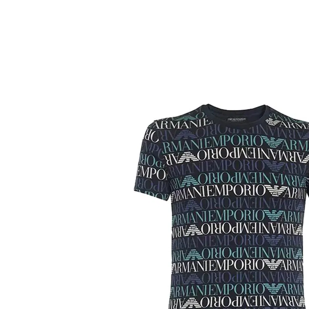 Мужской комплект спортивной одежды EMPORIO ARMANI, Темно-Синий — фото 3