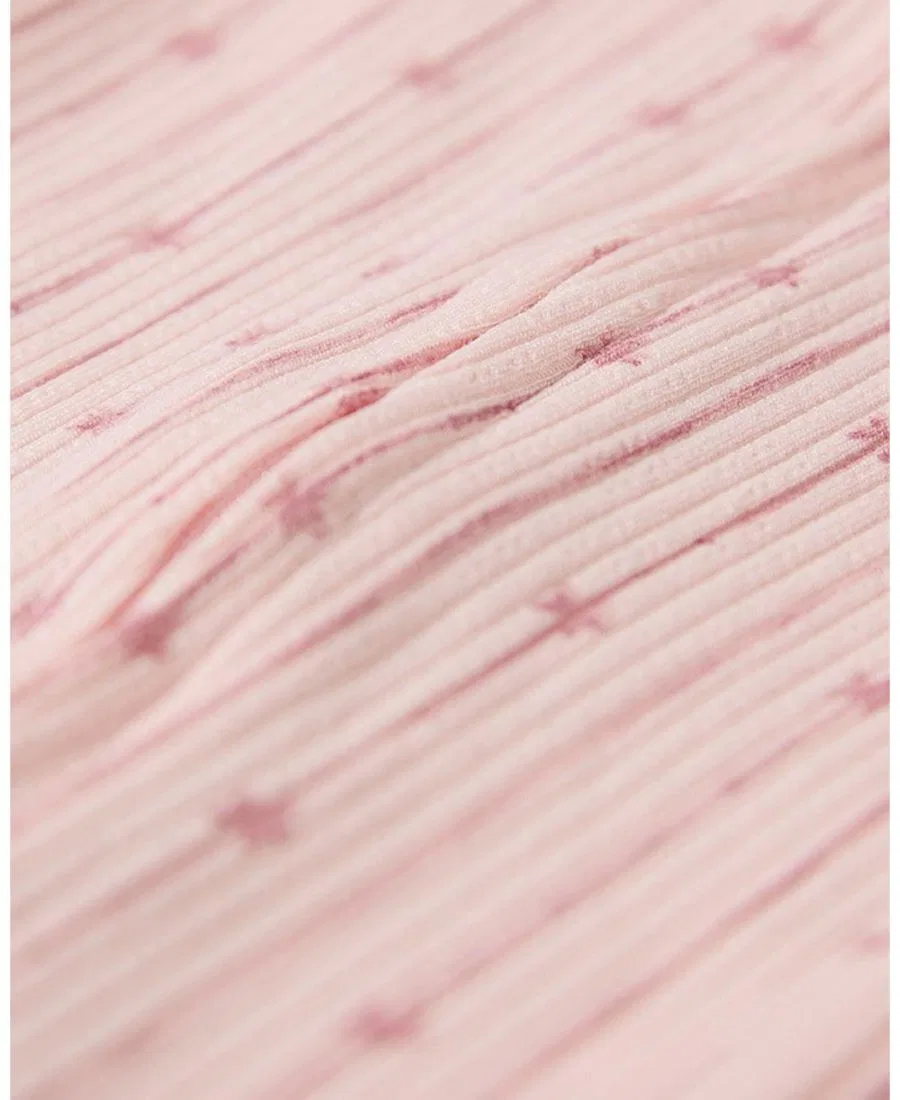 Боди-комбинезон с принтом Star Light, Star Bright MeMoi, Barely Pink — фото 3