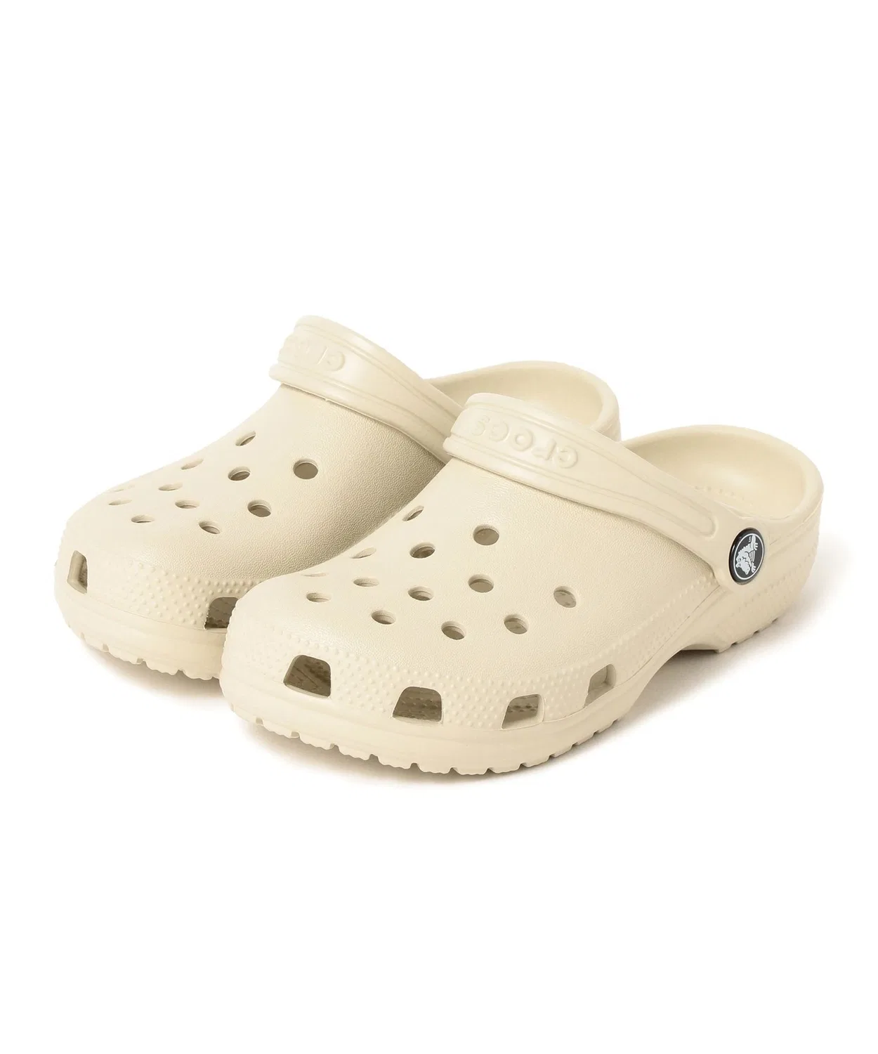 Детские сандалии классические с ремешком, модель Classic Clog, crocs, White