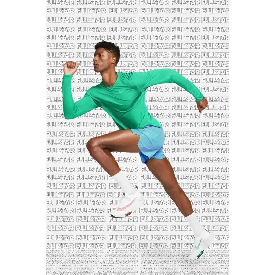 Свитшот мужской с длинным рукавом Run Division Rise 365 Nike, Зеленый — фото 3