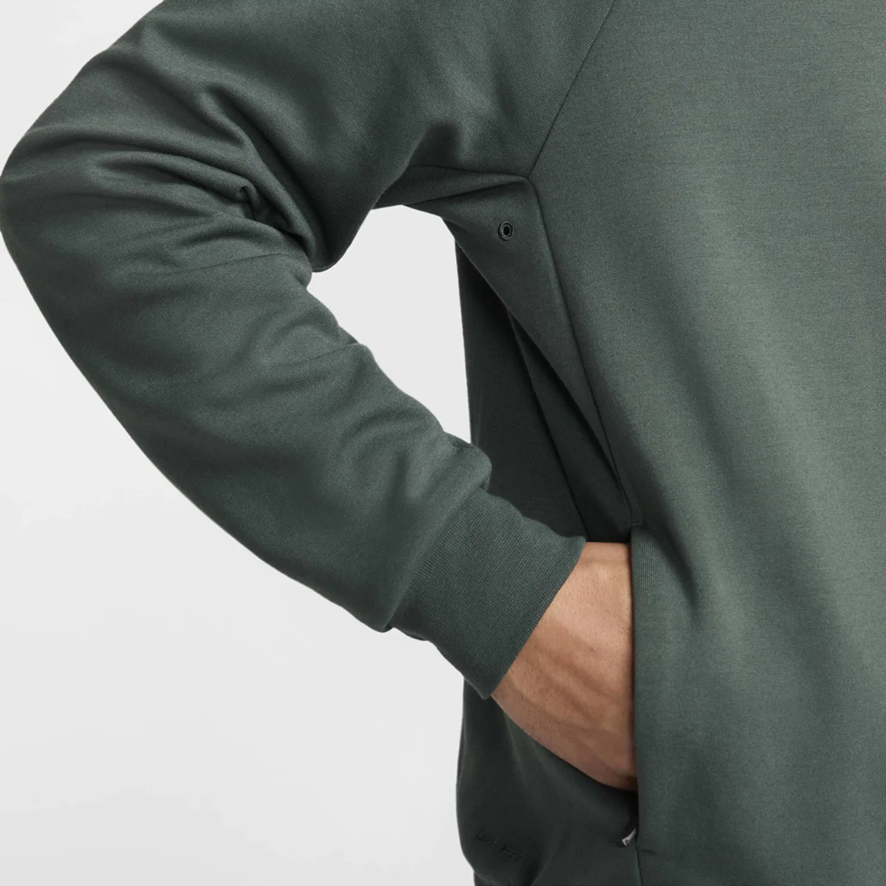 Мужское худи Dri-FIT UV Primary Pullover Nike, цвет Vintage Green/Vintage Green — фото 4