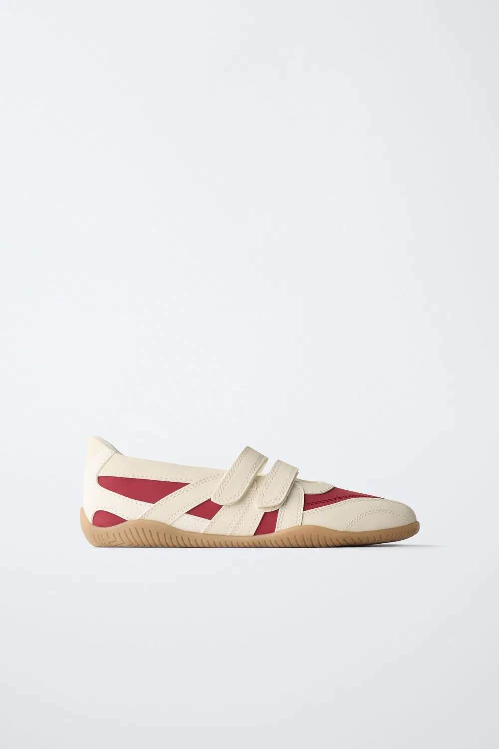 Спортивные балетные туфли ZARA, Red