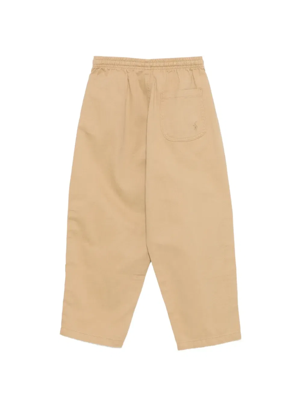 Брюки из хлопкового твила на кулиске POLO RALPH LAUREN KIDS, бежевый — фото 2