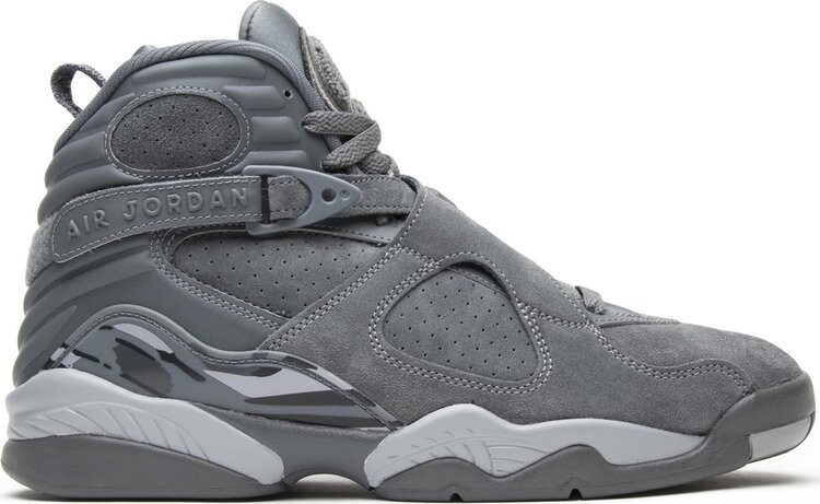 

Кроссовки Air Jordan 8 Retro Cool Grey, серый