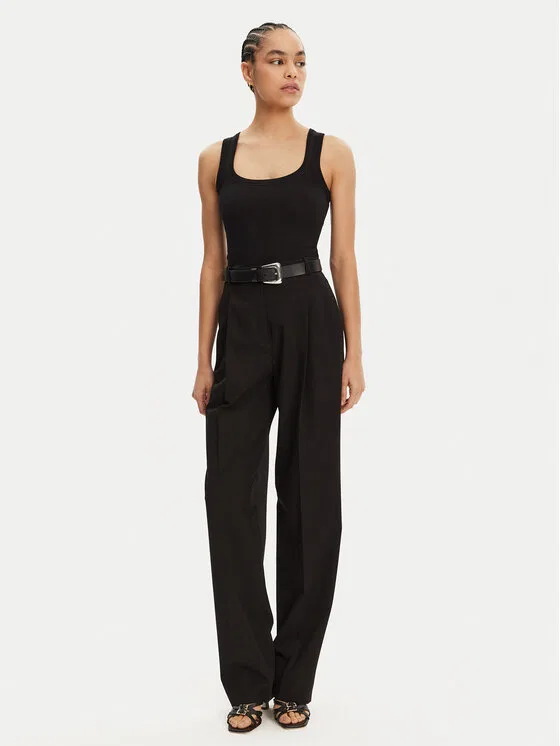 Топ regular fit Jacquemus, черный — фото 2