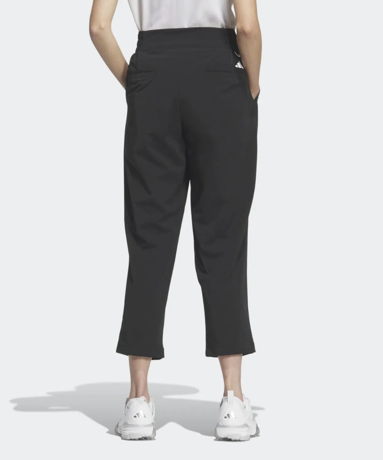 Женские легкие брюки-гольф с технологией Climacool, Adidas, Black — фото 2