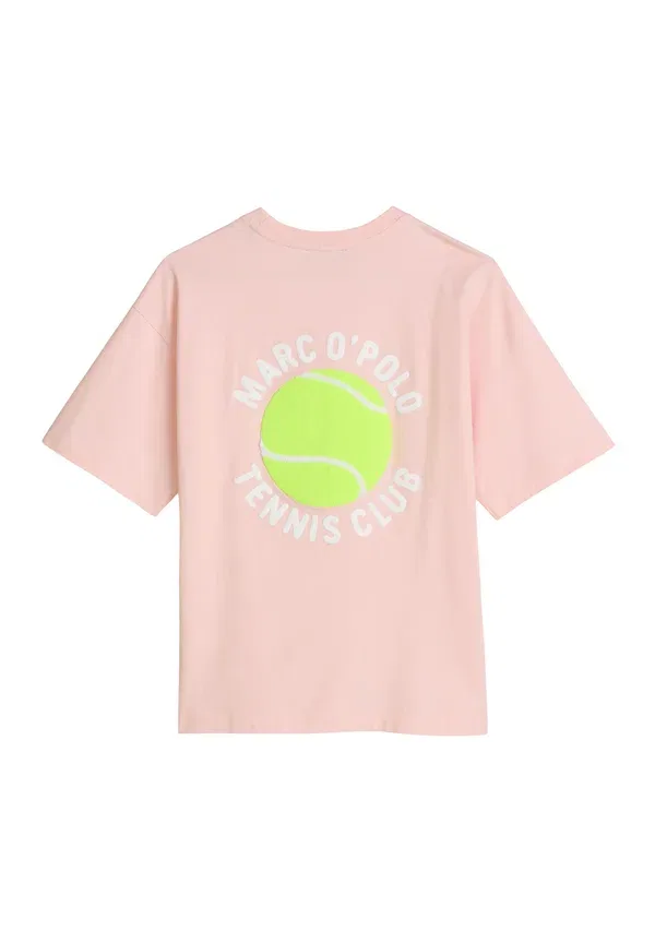 Футболка с принтом Tennis Ball Highlight, red Marc O'Polo, красный — фото 4