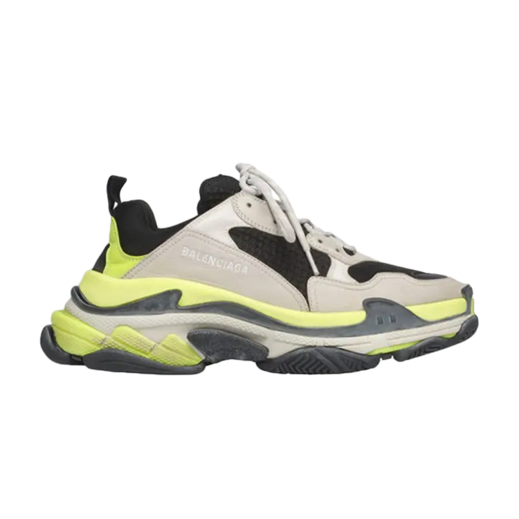 

Кроссовки Balenciaga Triple S Sneaker 'Yellow Grey', желтый, Желтый;серый, Кроссовки Balenciaga Triple S Sneaker 'Yellow Grey', желтый