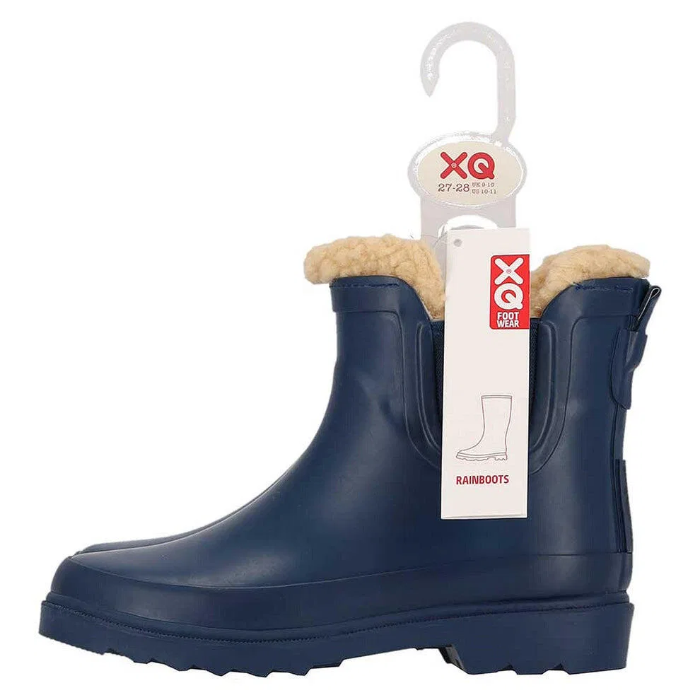 Детские резиновые сапоги Chelsea с искусственным мехом Xq Footwear, Gletscherblau — фото 4