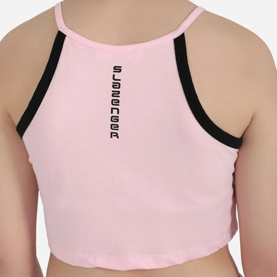 Комплект из футболки и шорт с логотипом Slazenger, Розовый — фото 4