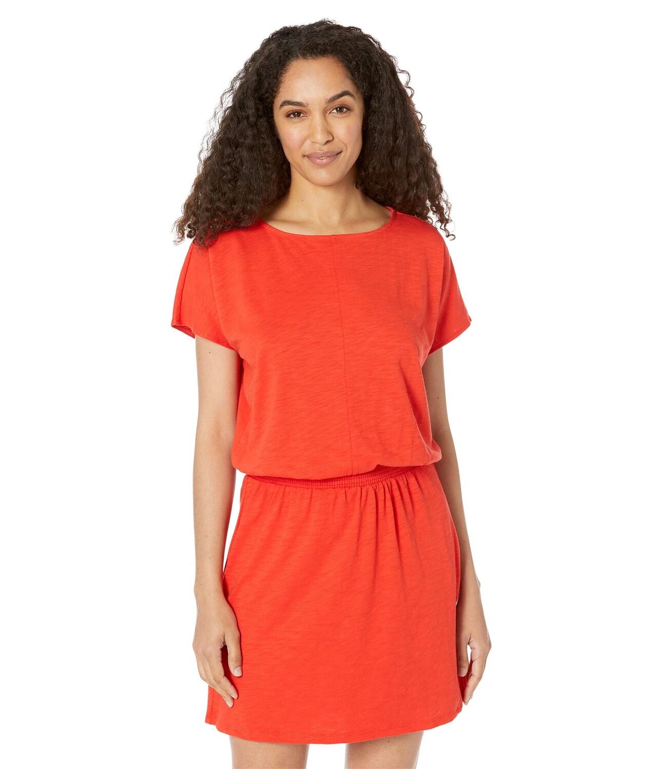 

Платье Lilla P, Smocked Dolman Sleeve Flame Modal Dress