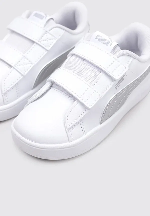 Кроссовки с липучкой Rickie classic Puma, white, белый — фото 3