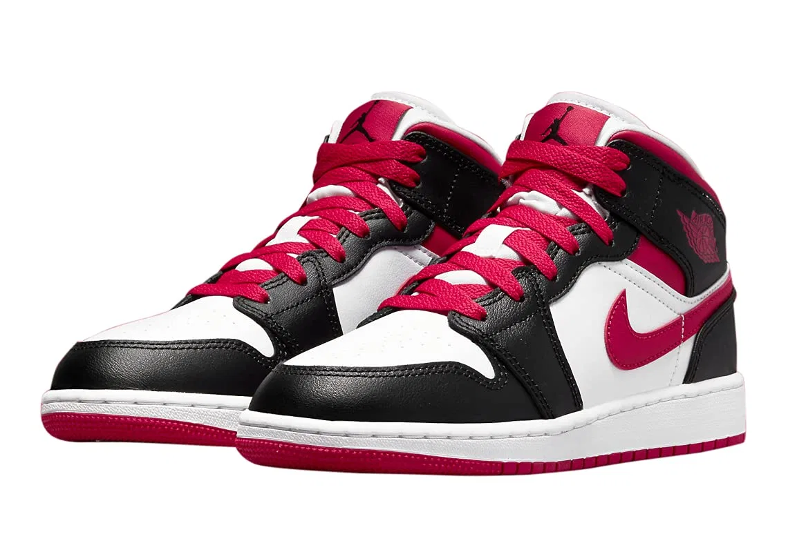 Мужская футболка хлопковая NIKE, Black Very Berry White — фото 4