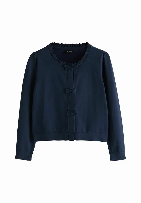 Кардиган хлопковый Cardigan Next navy blue, темно-синий