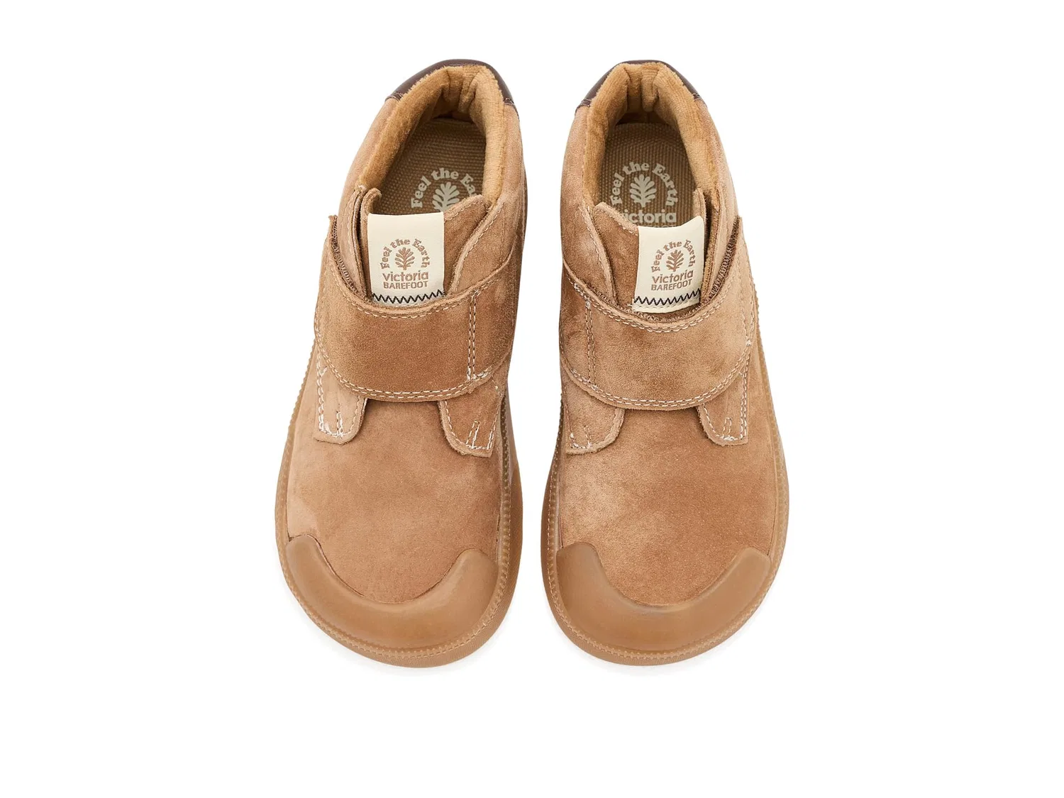 Кроссовки Oliver Barefoot Botin Serraje (для малышей, маленьких и больших детей) Victoria Kids, Camel — фото 3