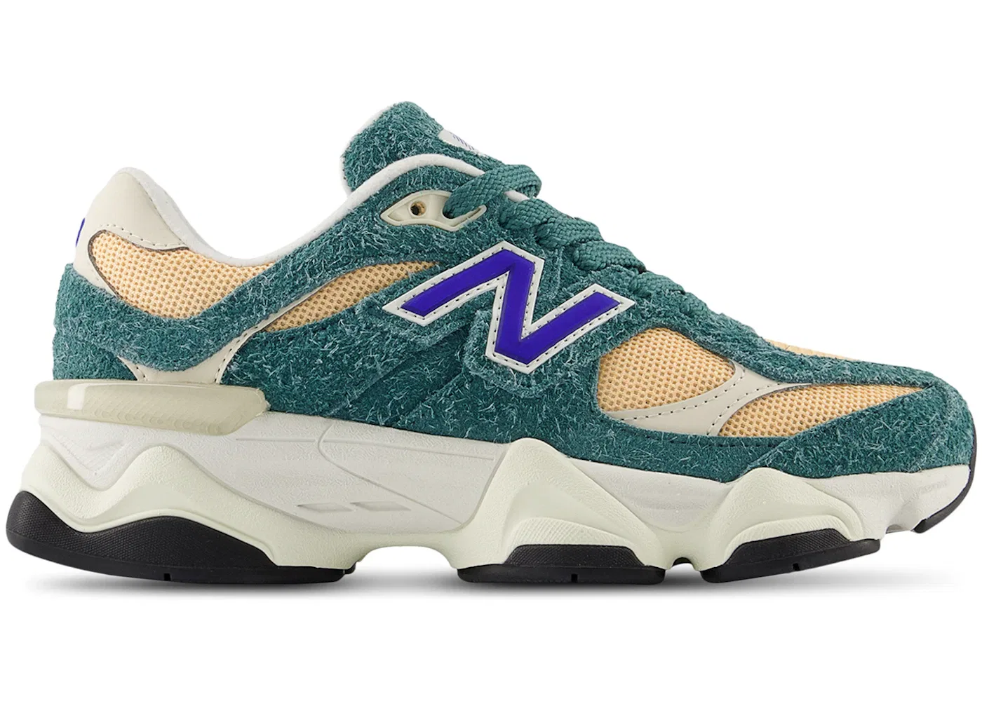 Детские кроссовки Lifestyle New Balance 9060 New Spruce/Peach Blossom/Team Royal