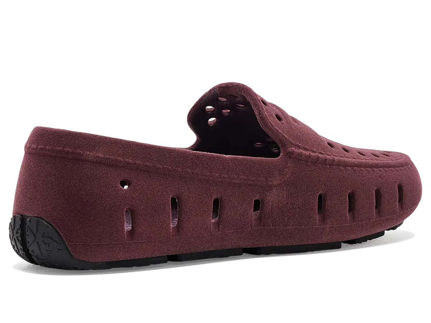 Лоферы Prodigy Faux Suede (для малышей и маленьких детей) Floafers Kids, Maroon Suede/Black — фото 4