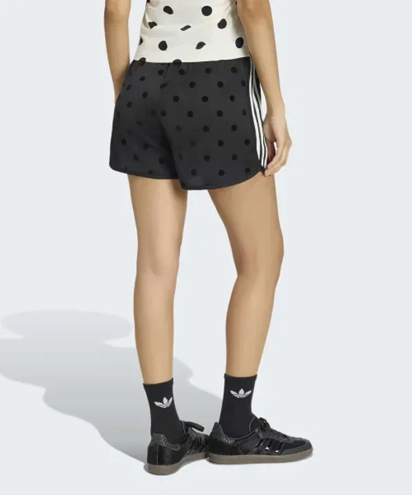 Шорты спортивные Polka Dot Sprinters Adidas, черный — фото 2