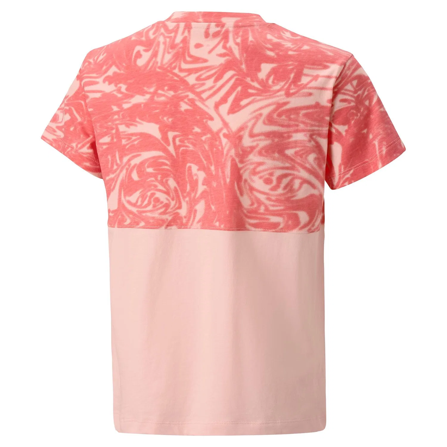 Детская футболка с принтом Power Summer Tee Puma, Роза — фото 4