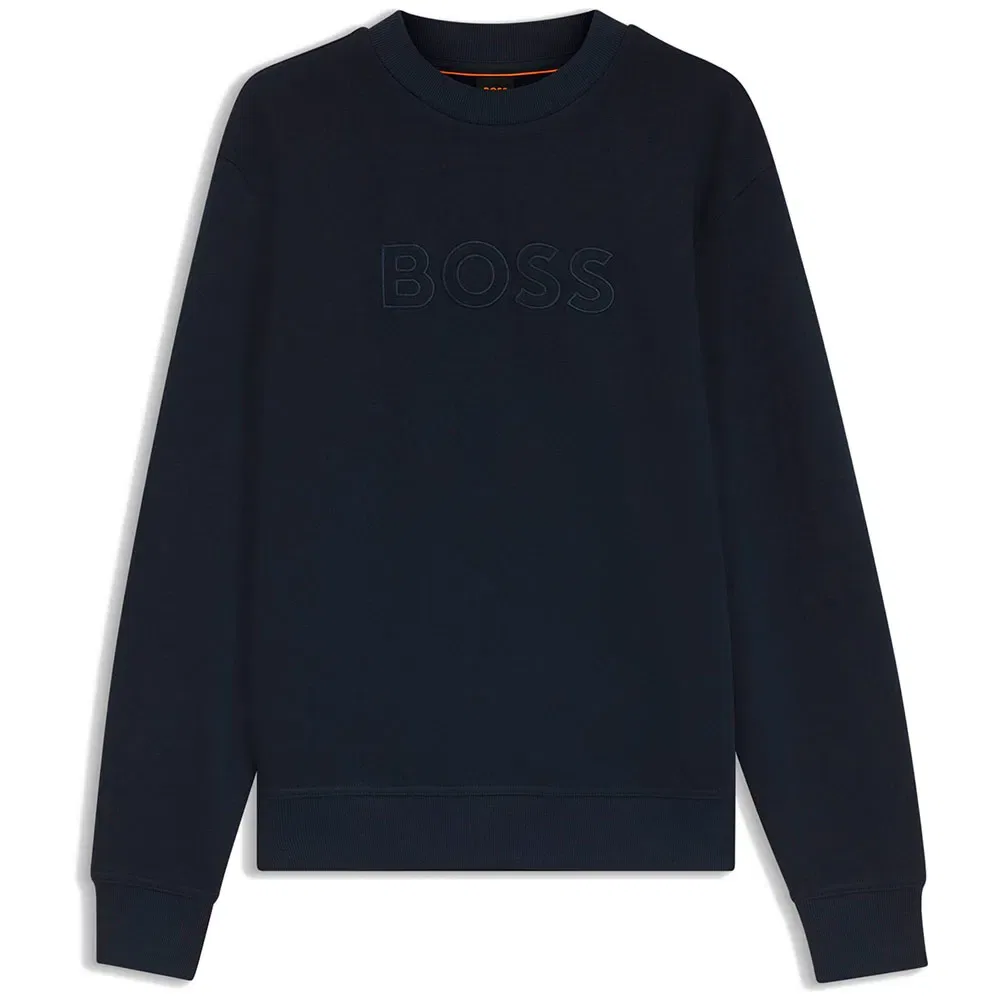 Мужской свитшот с логотипом BOSS, Blue