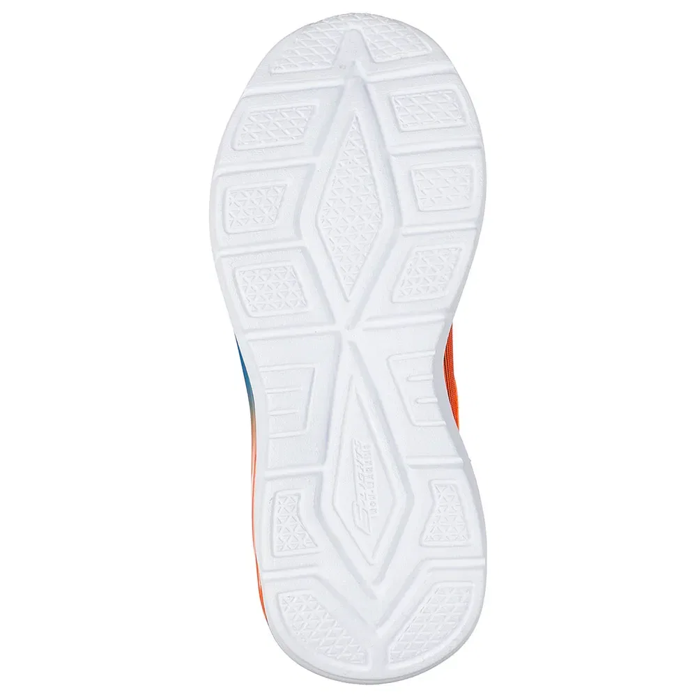Детские кроссовки для мальчиков со светящейся подошвой Tri-Namics 2.0 Skechers, Orange — фото 2