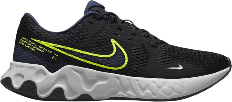 

Кроссовки Nike Renew Ride 2 'Black Volt', черный, Черный;серый, Кроссовки Nike Renew Ride 2 'Black Volt', черный