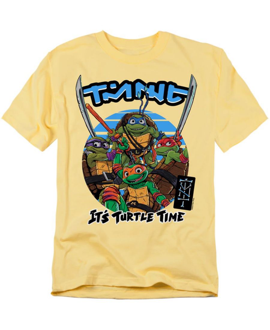 

Футболка Big & Tall TMNT Mutant Mayhem Sundown Group TEENAGE MUTANT NINJA TURTLES, Banana, Бежевый, Футболка Big & Tall TMNT Mutant Mayhem Sundown Group TEENAGE MUTANT NINJA TURTLES, Banana
