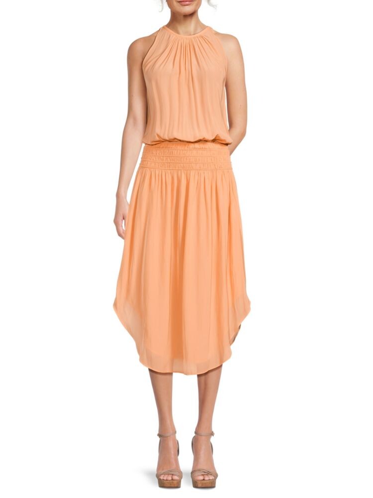 

Платье миди Audrey Blouson Ramy Brook, цвет Peach