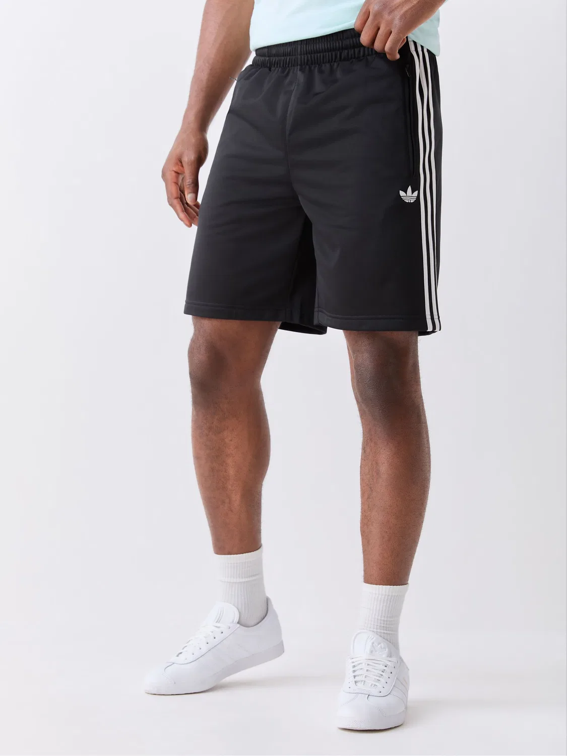 Шорты спортивные, Firebird, adidas Originals, черный
