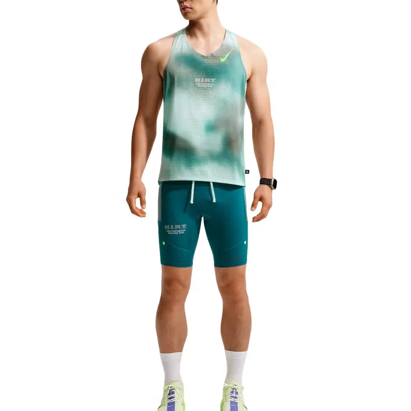 Майка спортивная без рукавов AeroSwift Dri-FIT ADV Nike, ярко-зеленый — фото 3