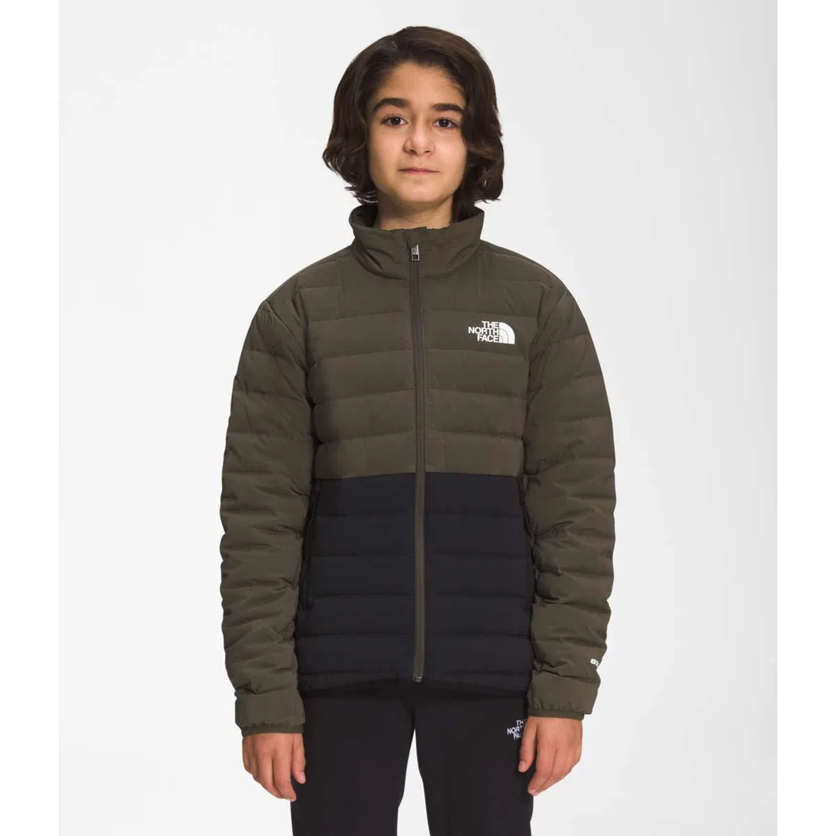 Куртка утепленная с наполнителем из пуха Belleview Stretch Down The North Face, New Taupe Green