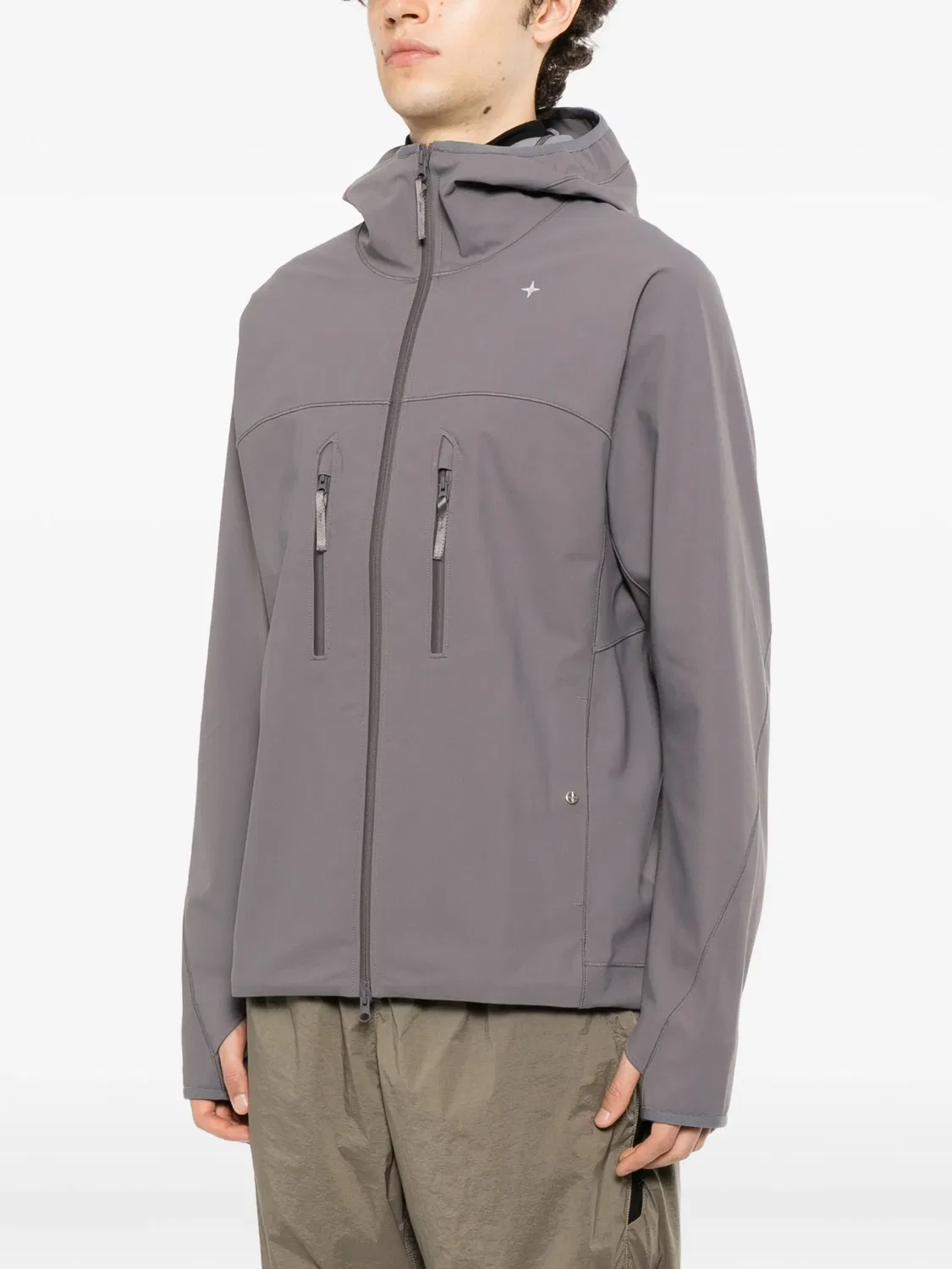 Куртка Stellina серого цвета Stone Island, серый — фото 2