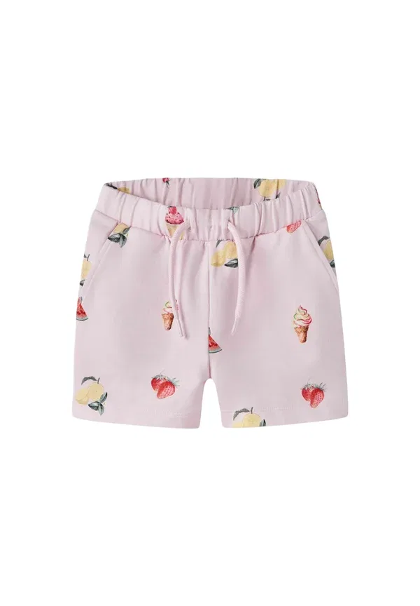 Брюки с принтом Tracksuit bottoms Name It, Cradle Pink, розовый — фото 2